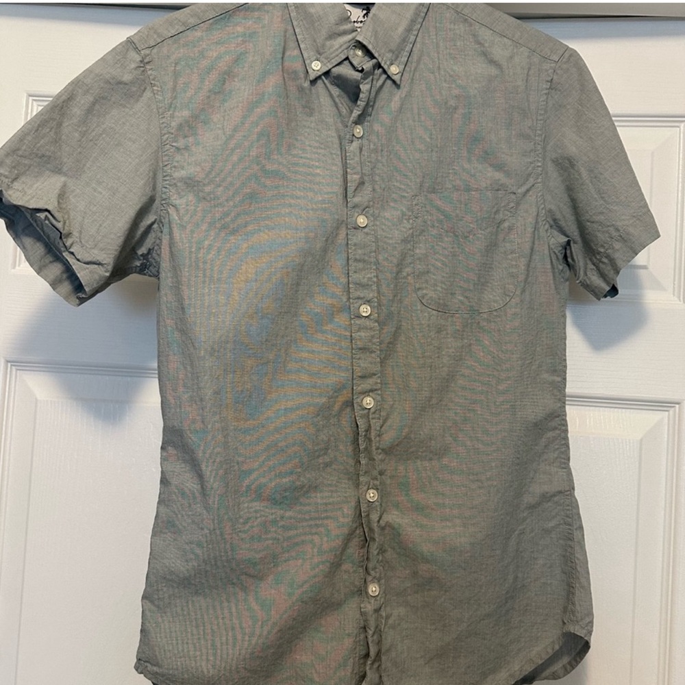 Bonobos Short Sleeve Button Up Slim Fit S